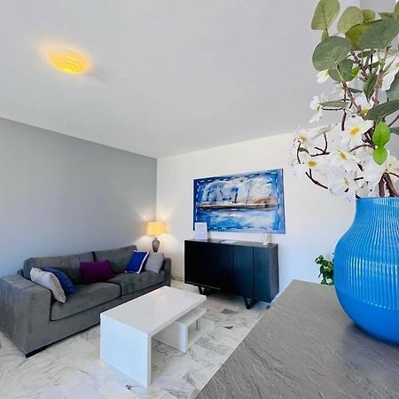 Le Pinede - Apt 4 Prs- Parking - Clim - 500M Plages Antibes Eksteriør bilde